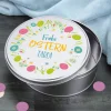 Frohe Ostern - Blechdose mit Name