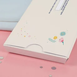 Frohe Ostern - 300 g Schokolade mit kleinem Umschlag und Wunschtext