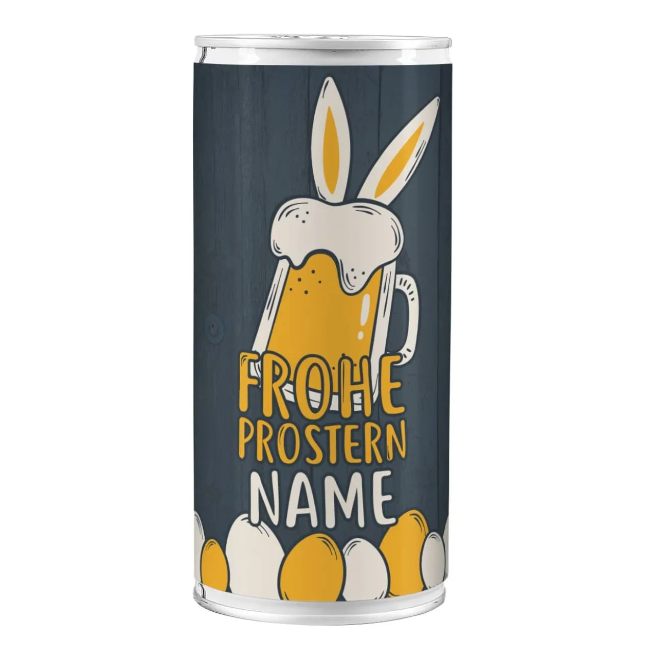 Frohe Prostern! - Bierdose zu Ostern mit Ihrem Wunschnamen