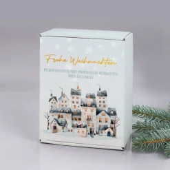 Frohe Weihnachten - Geschenkset mit ihrem Wunschtext und Namensgravur