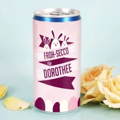 Froh-Secco zu Ostern mit Wunschname