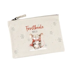 Frostbeule - Beautycase mit niedlichem Mausmotiv