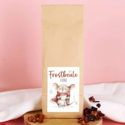 Frostbeule - Früchtetee mit Name personalisiert