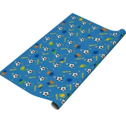 Fußballer-Geschenkpapier mit Wunschname