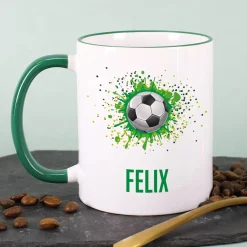 Fußball - Tasse mit Name