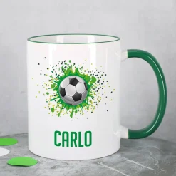 Fußball - Tasse mit Name