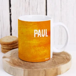 Fußball Tasse mit Namensaufdruck