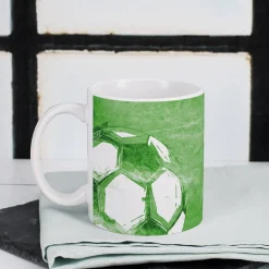 Fußball Tasse mit Namensaufdruck