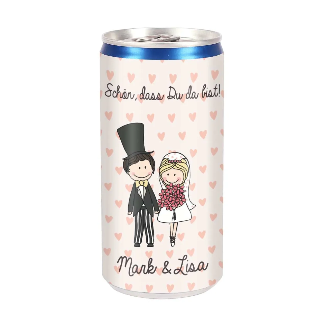 Gastgeschenk zur Hochzeit - City Secco mit persönlichem Etikett
