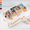 Geburtstags-Geschenkbox mit 2 Fotos & Farbauswahl