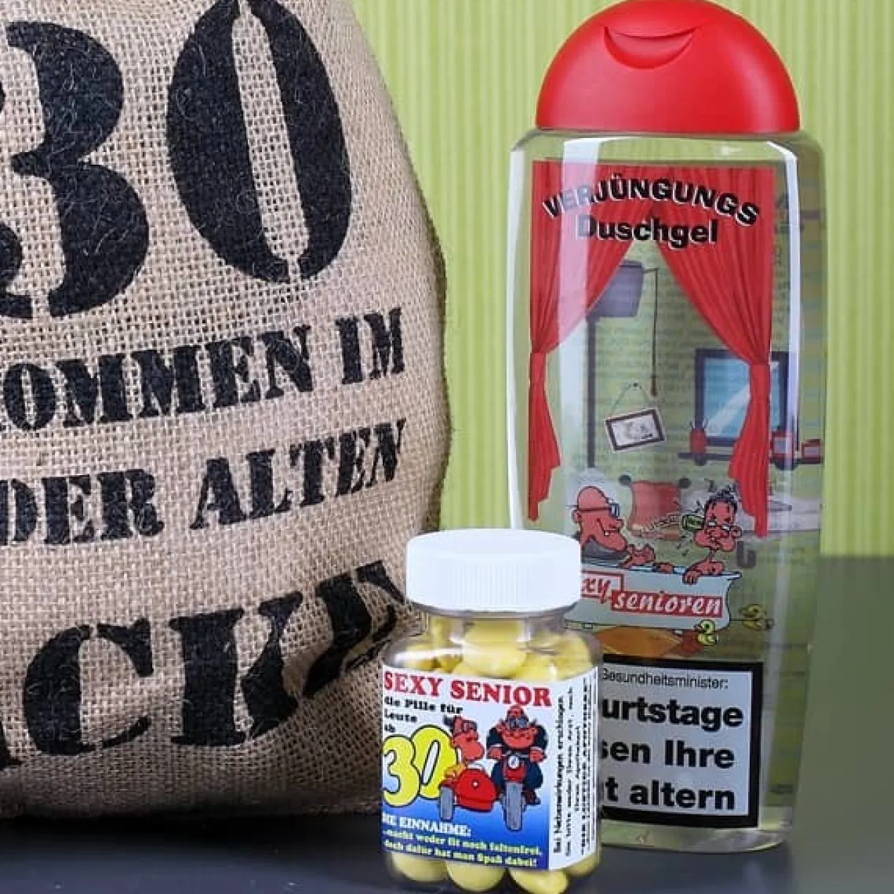 Geburtstagsgeschenk Set 30 (4-Teilig)