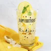 Geburtstagsglas mit Ihrem Wunschnamen und Alter bedruckt