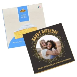 Geburtstagskuchen mit Foto und Wunschtext personalisiert | Happy Birthday Motiv