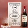 Geburtstagsset mit Jameson Whiskey für Männer