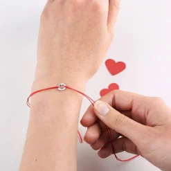 Geduldsfaden-Armband zum Muttertag in personalisierter Geschenkbox
