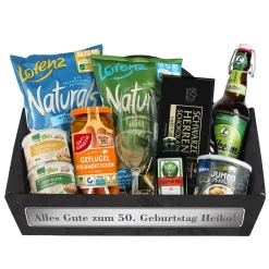 Gefüllter Geschenkkorb für Männer