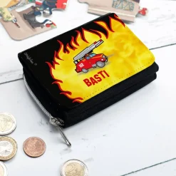 Geldbörse mit Feuerwehrmotiv