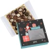 Geldgeschenk zu Weihnachten - Pralinen mit Geldumschlag, mit Name personalisiert