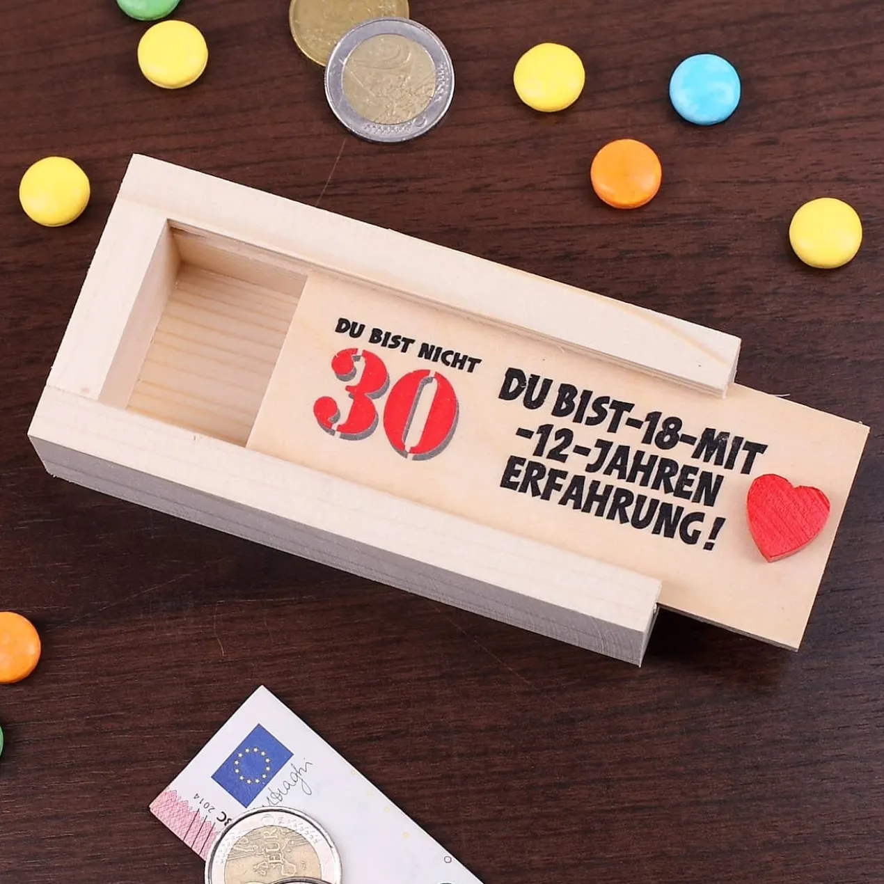 Geldkiste zum 30. Geburtstag