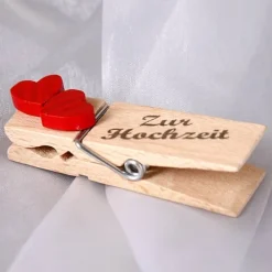 Geldklammer - Herz- Zur Hochzeit