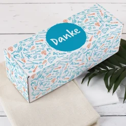 Geschenkbox als Dankeschön mit Aufdruck | Werkzeug-Motiv | Geschenkverpackung