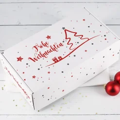 Geschenkboxen für Weihnachten in 3 Größen | Geschenkverpackung Box für Weihnachtsgeschenke