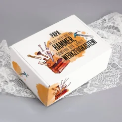 Geschenkbox für Männer - Du bist nicht nur der Hammer - mit Name