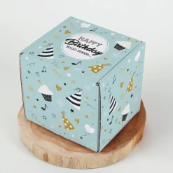 Geschenkbox für Tassen und andere Kleinigkeiten | Happy Birthday