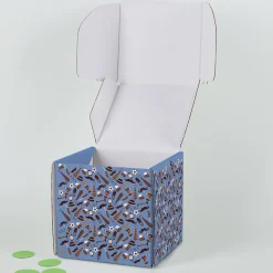 Geschenkbox für Tassen und andere Kleinigkeiten | Alles Liebe zum Vatertag | Blau mit Motiven