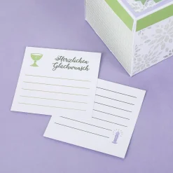 Geschenkbox zur Taufe, Kommunion oder Konfirmation mit Name und Wunschtext