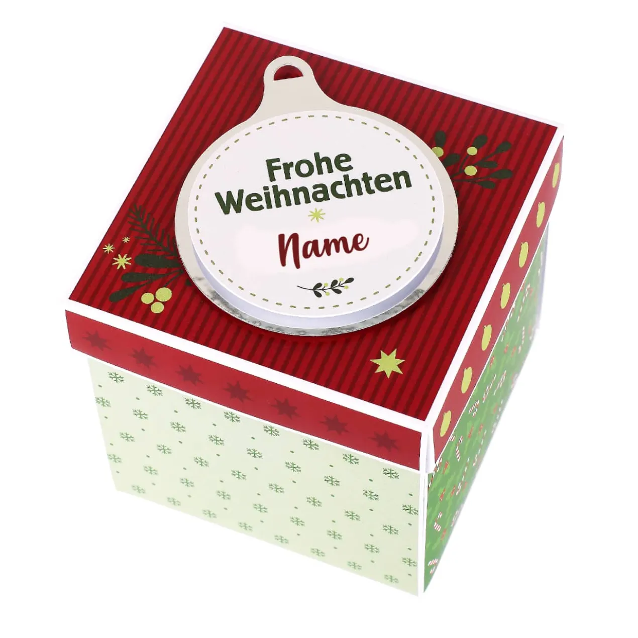 Geschenkbox zu Weihnachten - Verpackung für Geld und Gutscheine