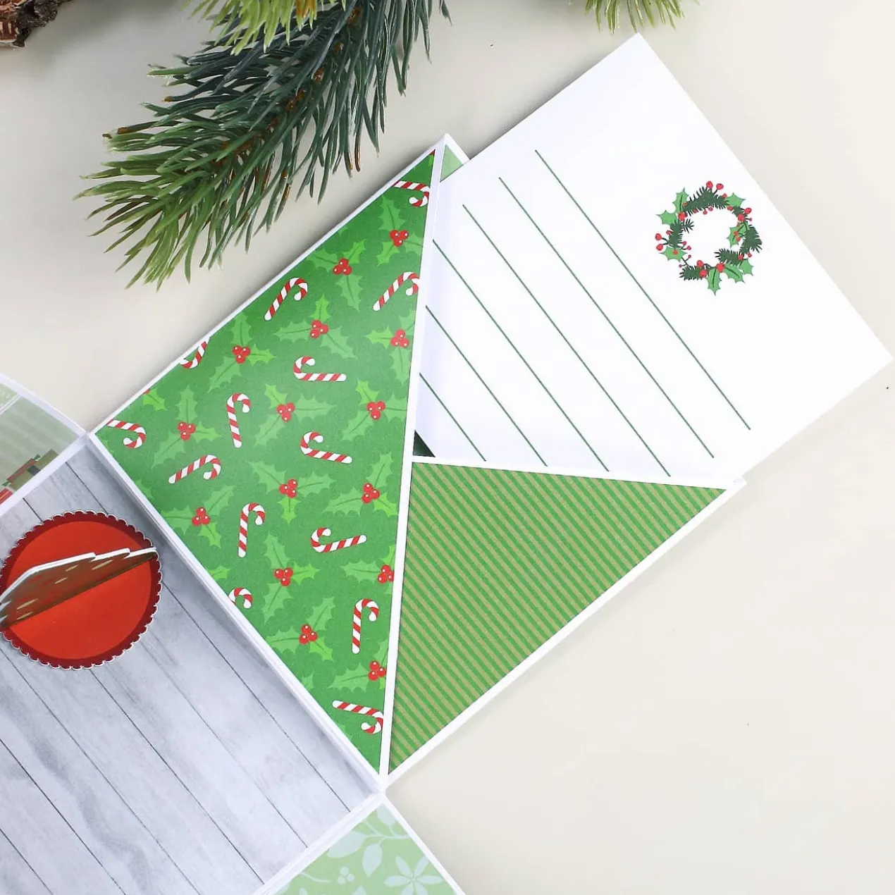 Geschenkbox zu Weihnachten - Verpackung für Geld und Gutscheine