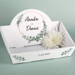 Geschenkkorb - Eukalyptus - für Hochzeitsgeschenke, 2 Größen wählbar
