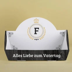 Geschenkkorb für Männer mit persönlichem Druck und verschiedenen Füllungen