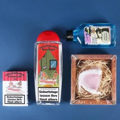 Geschenkkorb - Legende im Ruhestand - mit witziger Füllung
