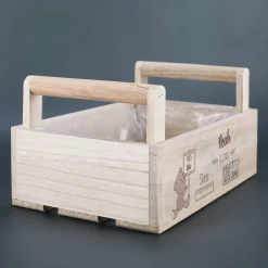 Geschenkkorb mit Teddymotiv zur Geburt für Mädchen und Jungen