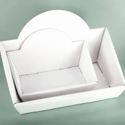 Geschenkkorb zur Hochzeit mit Blüten und Wunschtext, 2 Größen wählbar