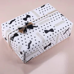 Geschenkpapier für Gentlemens mit Wunschname