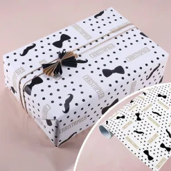 Geschenkpapier für Gentlemens mit Wunschname