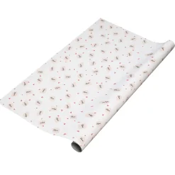 Geschenkpapier mit Herzchen und Wunschname