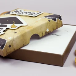Geschenkschachtel "Prüfung bestanden!" für Geldgeschenke oder Gutscheine zur bestandenen Prüfung