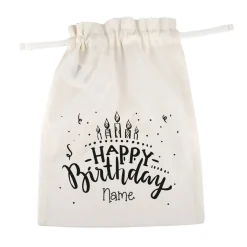 Geschenksäckchen zum Geburtstag mit Name