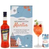 Geschenkset mit Aperol zu Weihnachten mit Ihrem Wunschnamen und Text