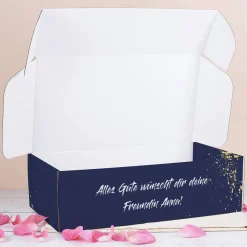 Geschenkset mit Sekt und Sektglas in einer bedruckten Verpackung | Geldermann Flaschengärung