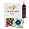 Geschenkset zu Weihnachten mit Lindt Pralinen und Wein in Geschenkbox