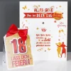 Geschenktasche zum 18. - Lass dich feiern