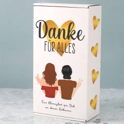 Geschenkverpackung für Freundinnen mit Ihrem Wunschmotiv