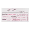 Geschenkverpackung mit Wunschtext und Name in verschiedenen Schriftarten - rosa