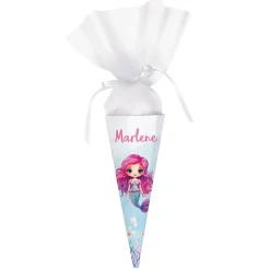 Geschwistertüte mit Meerjungfrau und Name