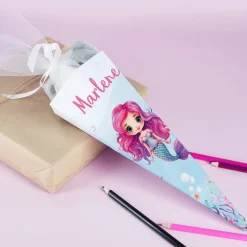 Geschwistertüte mit Meerjungfrau und Name